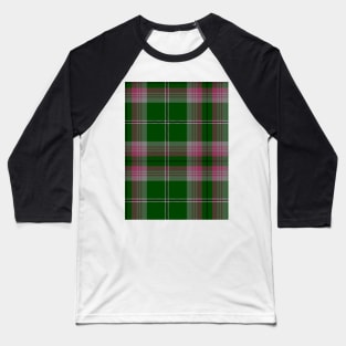 Clan Gray Tartan Baseball T-Shirt